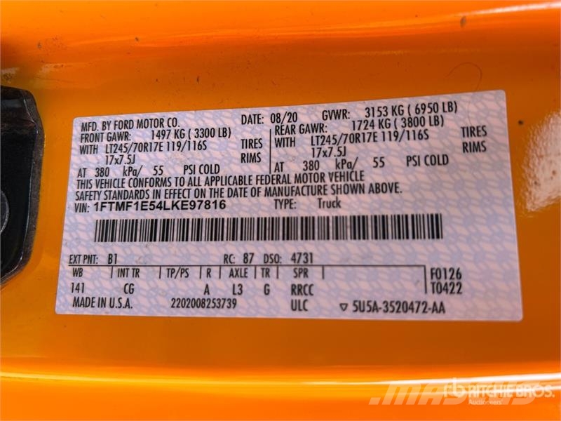 Ford F-150 XL 4x4 Pickup Otras furgonetas