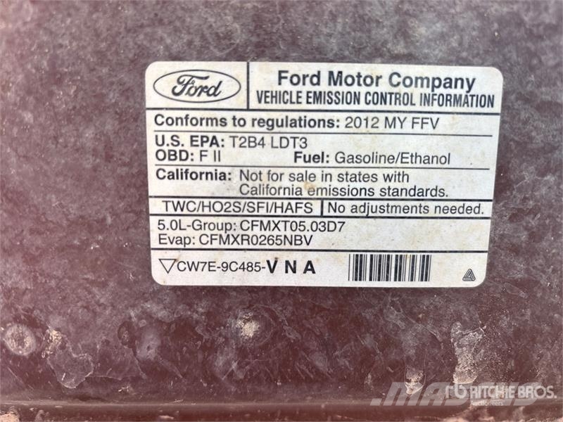 Ford F-150 XLT 4x4 Crew Cab Pickup (Inoperable) Egyéb
