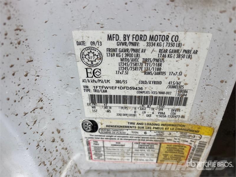 Ford F-150 XLT 4x4 Crew Cab Pickup Autre fourgon / utilitaire