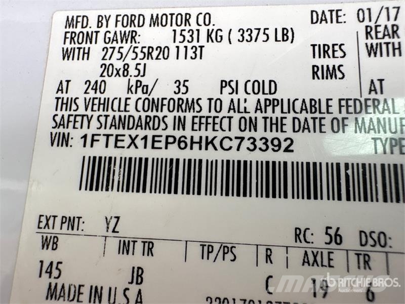 Ford F-150 XLT 4x4 Extended Cab Pickup 其他
