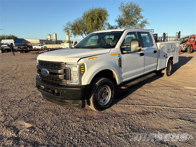 Ford F-250 Vieglais kravas automobilis/izkraušana no sāniem