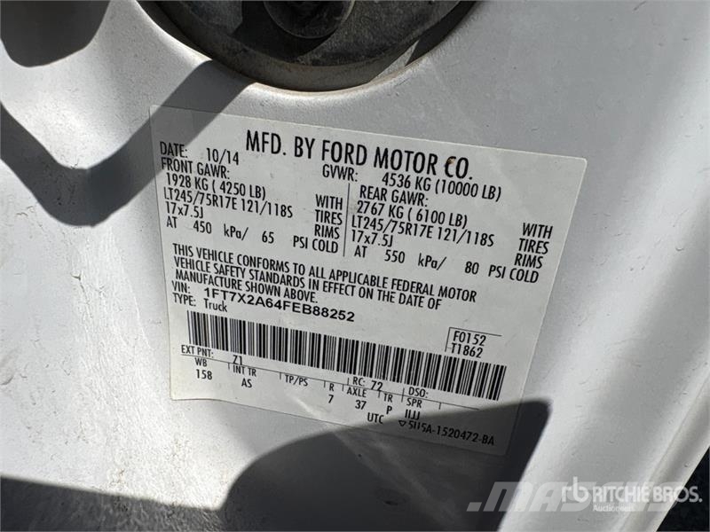 Ford F-250 كابينة والداخلية