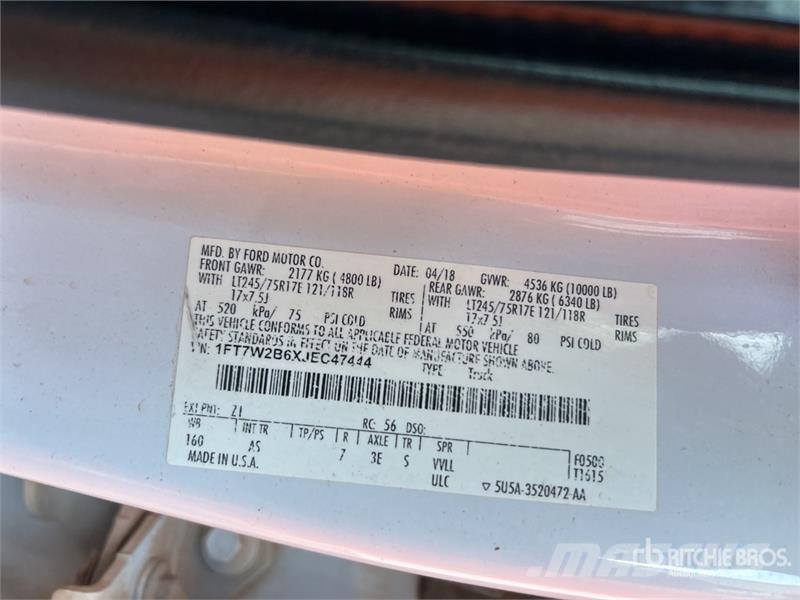 Ford F-250 キャビン及び内装