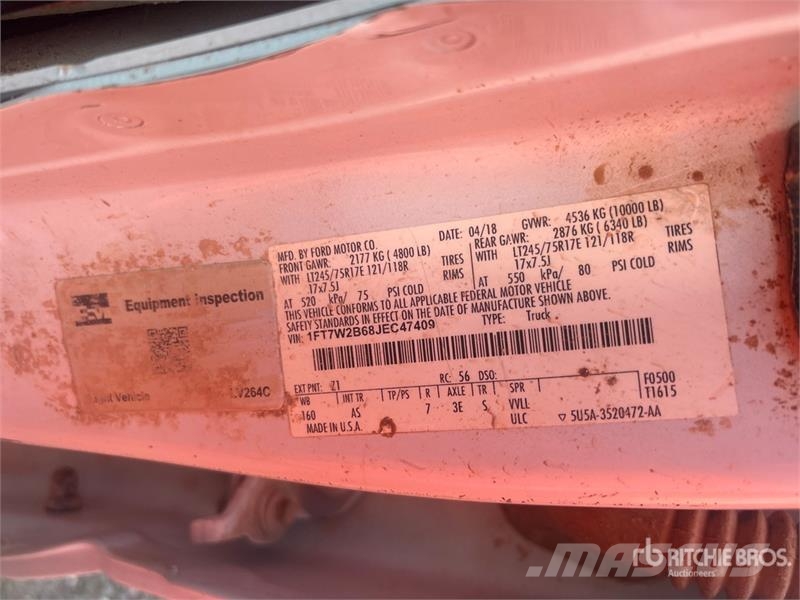 Ford F-250 Ciężarówki typu Platforma / Skrzynia