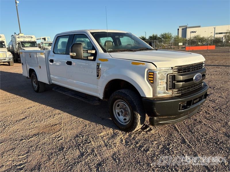Ford F-250 Vieglais kravas automobilis/izkraušana no sāniem