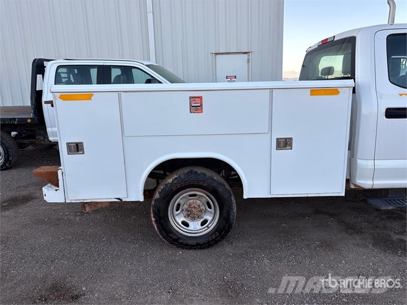 Ford F-250 Vieglais kravas automobilis/izkraušana no sāniem