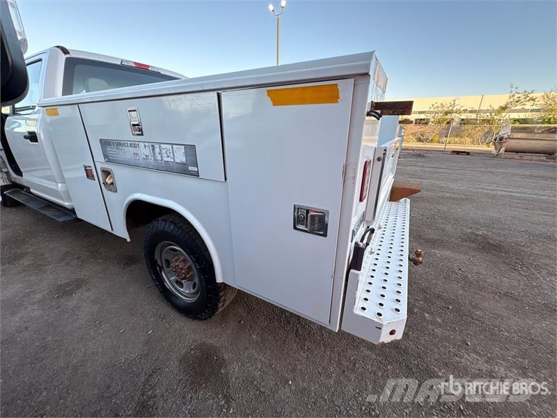 Ford F-250 Vieglais kravas automobilis/izkraušana no sāniem