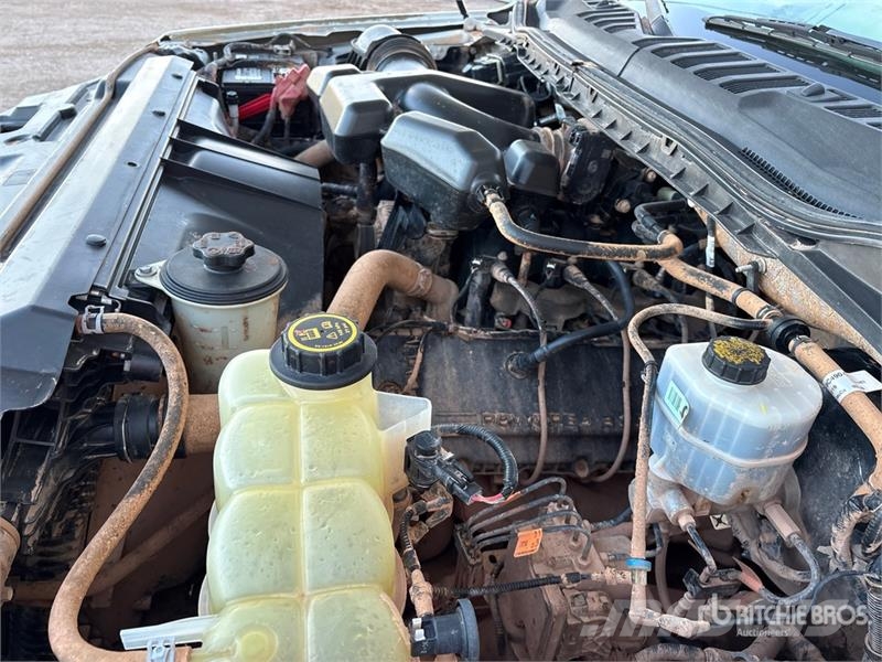Ford F-250 Vieglais kravas automobilis/izkraušana no sāniem