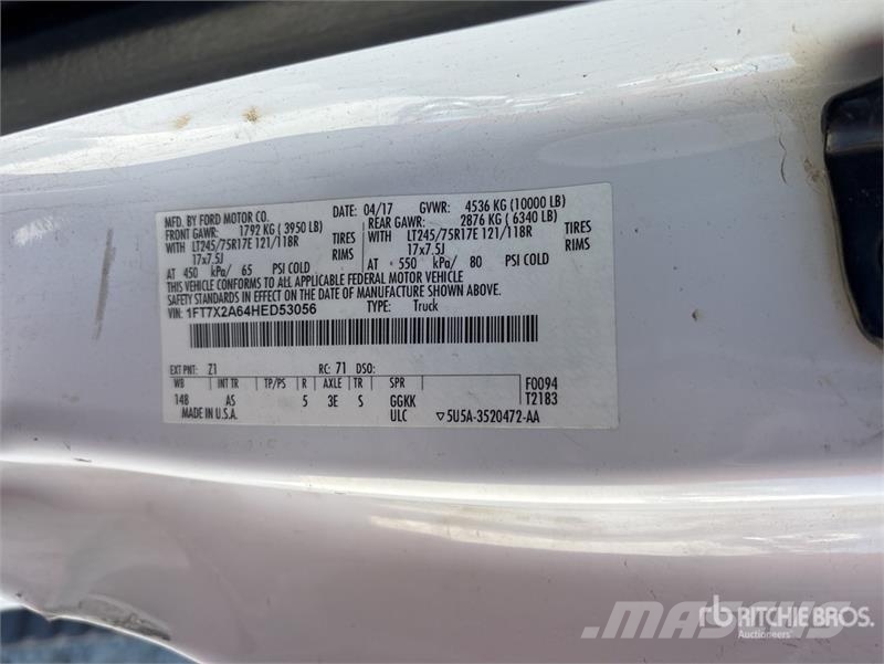 Ford F-250 4x2 Extended Cab Pickup その他