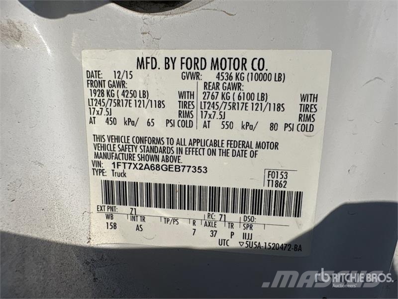 Ford F-250 4x2 Extended Cab Pickup Citi