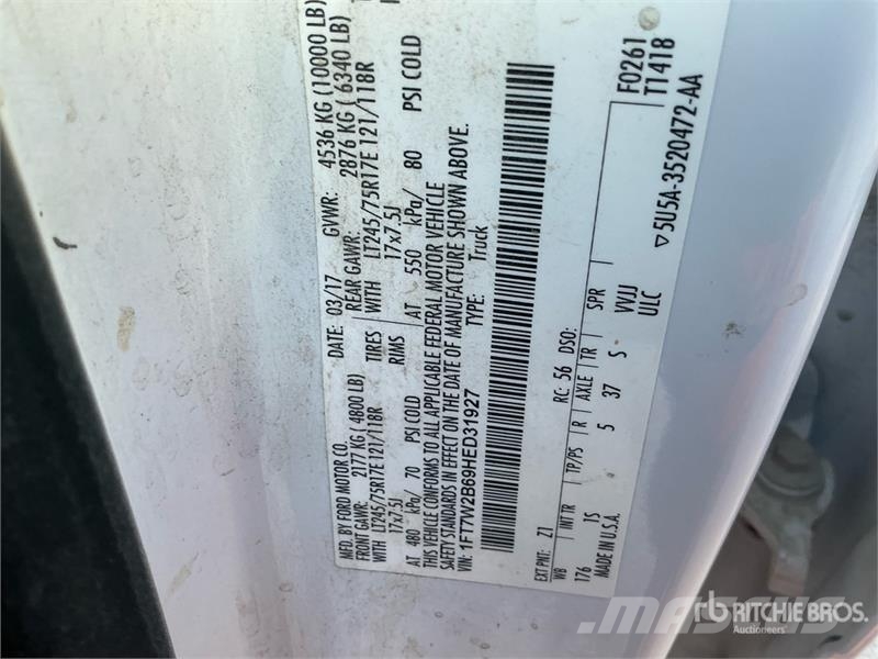 Ford F-250 XL 4x4 Crew Cab Pickup 기타