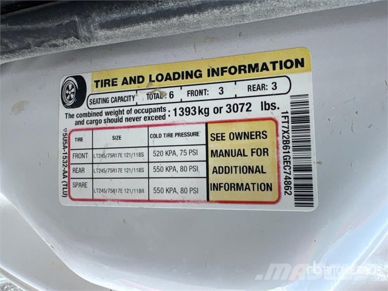 Ford F-250 XL 4x4 Extended Cab Pickup 其他