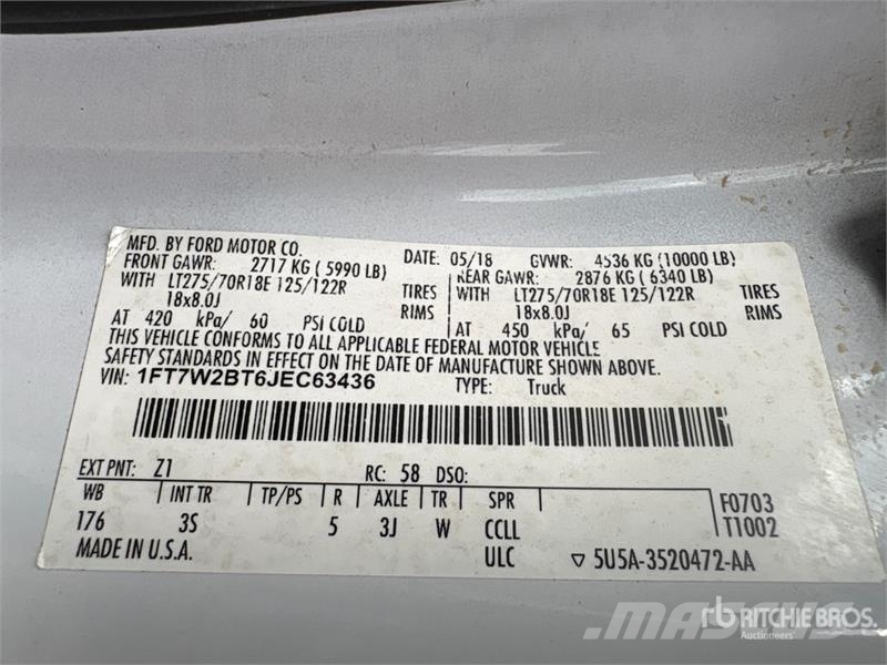Ford F-250 XLT 4x4 Crew Cab Pickup Outro