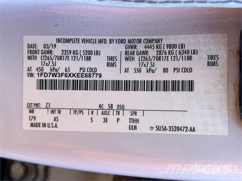 Ford F-350 Camiones plataforma