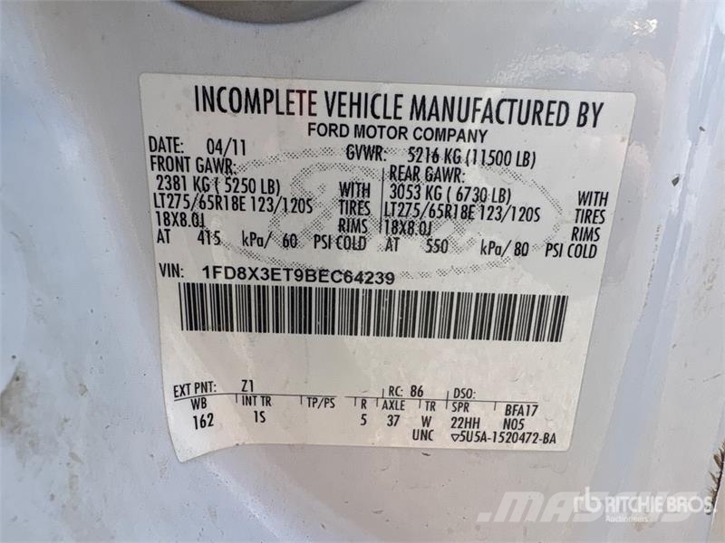 Ford F-350 4x2 Extended Cab Utility Truck 皮卡.傳統半斗卡車/側卸板