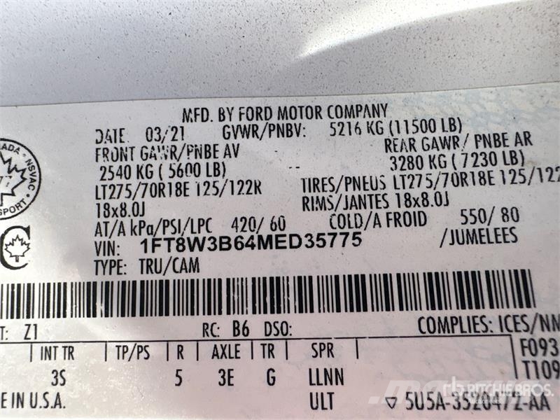 Ford F-350 XLT 4x4 Crew Cab Pickup Άλλα Vans