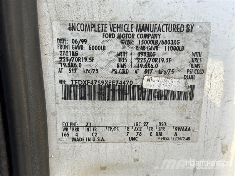 Ford F-450 Truck & Van mounted aerial platforms