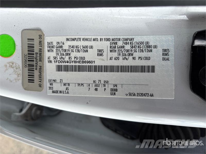 Ford F-450 XL 4x2 Crew Cab Flatbed Dump Truck Damperli kamyonlar