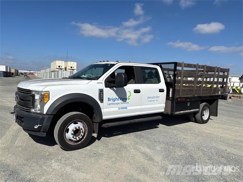 Ford F-450 XL 4x2 Crew Cab Flatbed Dump Truck Damperli kamyonlar