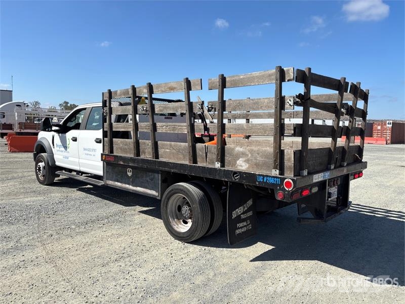 Ford F-450 XL 4x2 Crew Cab Flatbed Dump Truck Damperli kamyonlar