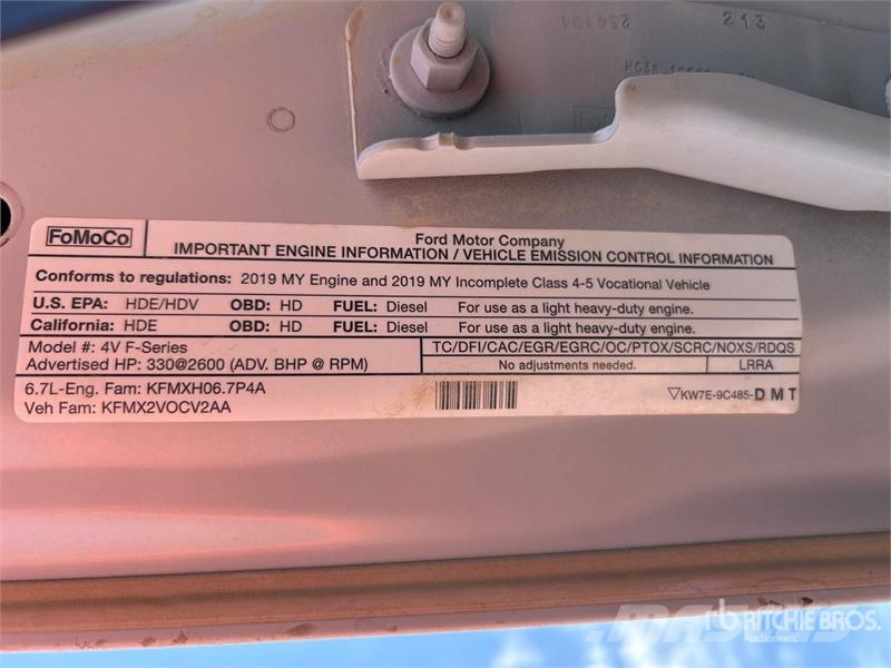Ford F-550 Pilsētas atkritumvedēji