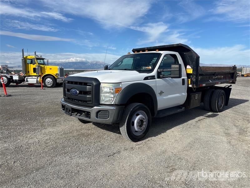 Ford F-550 Tipper trucks