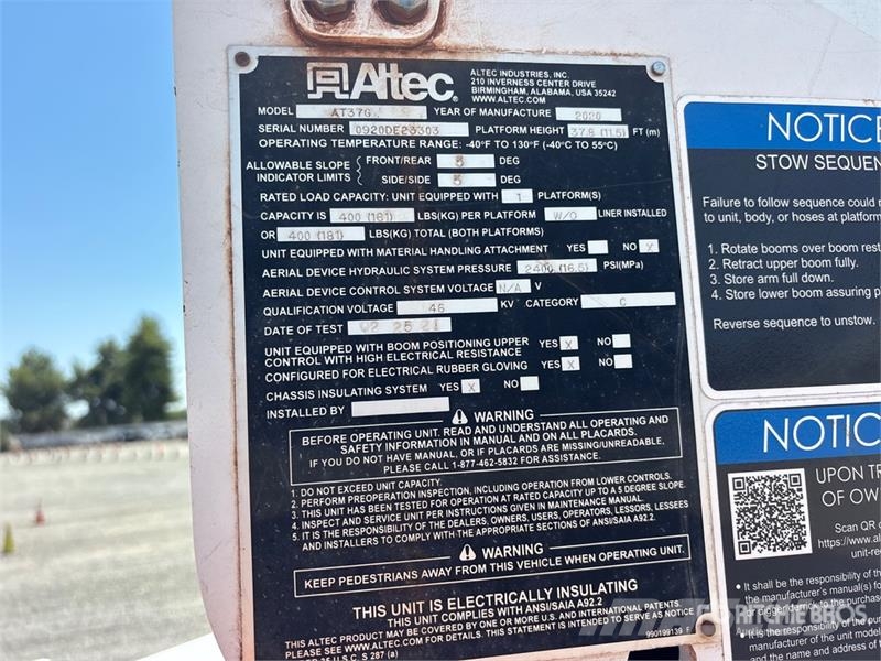 Ford F-550 Pacēlāji uz automašīnas bāzes