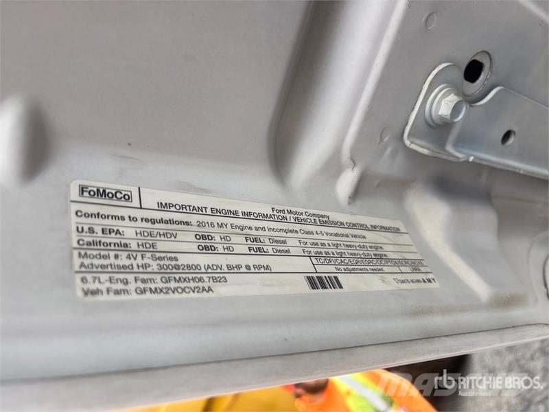 Ford F-550 4x2 Utility Truck Prekucniki