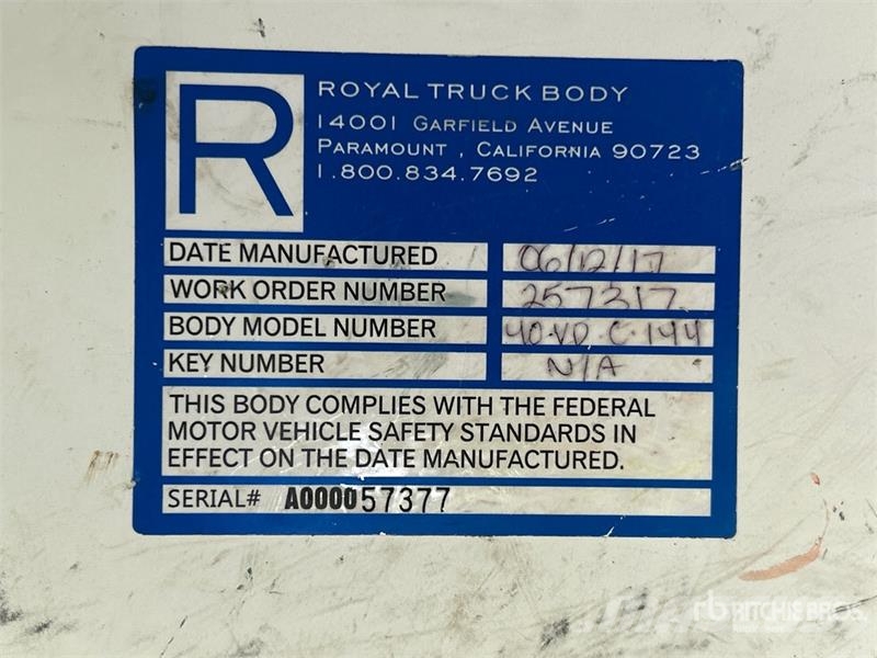 Ford F-550 XL 4x2 Utility Truck 皮卡车