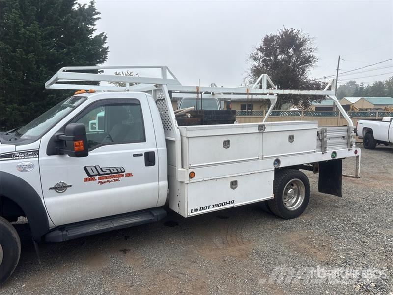Ford F-550 XLT 4x2 Flatbed Truck Pritschenwagen/Pritschenwagen mit Seitenklappe