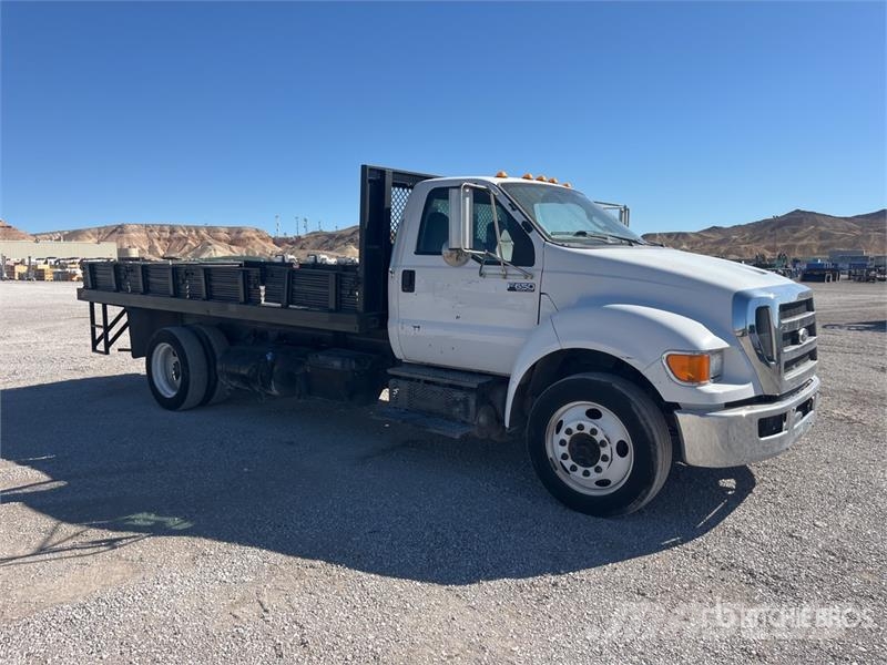 Ford F-650 4x2 Flatbed Truck Pritschenwagen/Pritschenwagen mit Seitenklappe