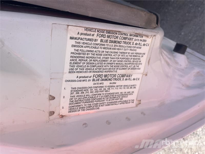 Ford F-750 Tankvogne - vand