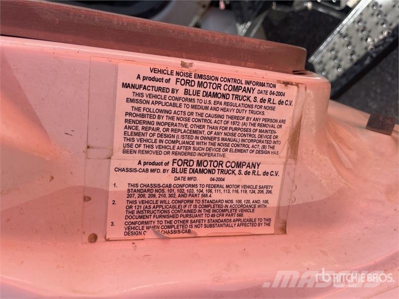Ford F-750 Tankvogne - vand