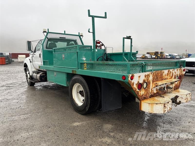 Ford F 750 XL 4x2 Flatbed Truck Pritschenwagen/Pritschenwagen mit Seitenklappe