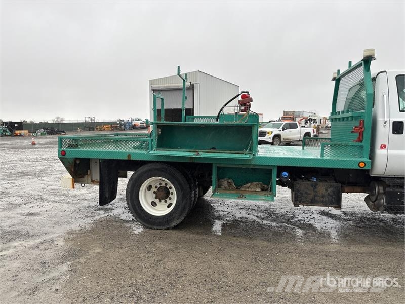 Ford F 750 XL 4x2 Flatbed Truck Pritschenwagen/Pritschenwagen mit Seitenklappe