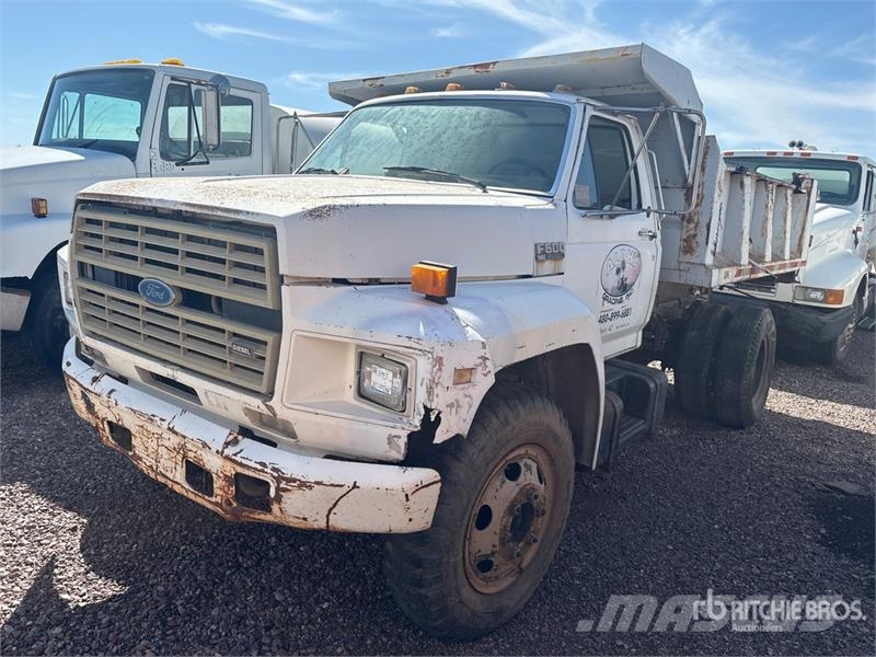 Ford F600 4x2 S/A Dump Truck (Inoperable) Kipper