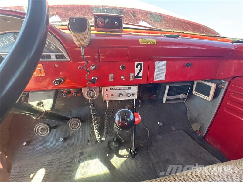 Ford F60Z6K 4x2 Fire Truck Itfaiye araçlari