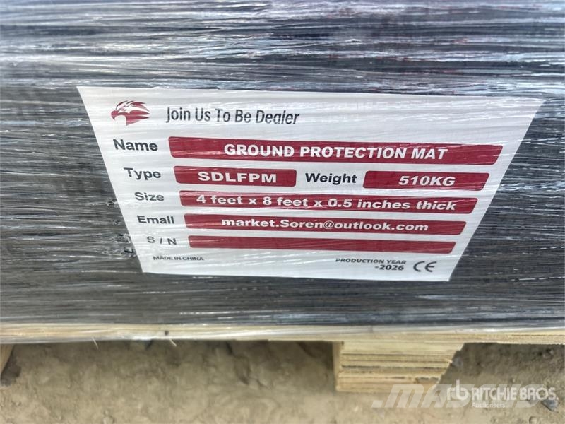 FPM Quantity of (15) 41 in x 94 in Ground Protection M Drilling equipment accessories and spare parts