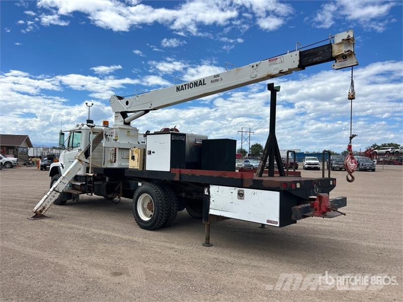 Freightliner 455 8 ton Straight Boom on Freightliner FL80 4x2 B Kranbilar