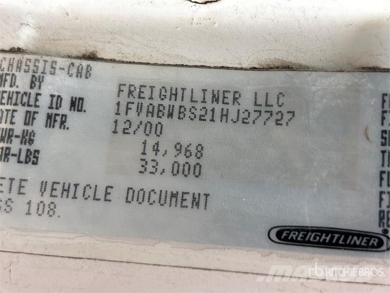 Freightliner 455 8 ton Straight Boom on Freightliner FL80 4x2 B Kranbilar