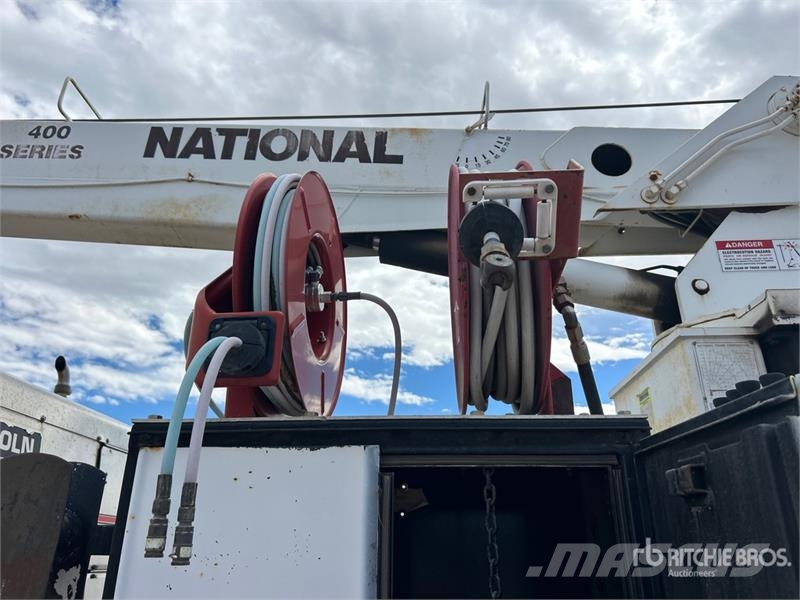 Freightliner 455 8 ton Straight Boom on Freightliner FL80 4x2 B Kranbilar