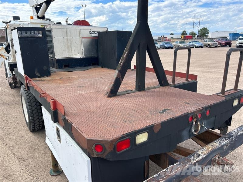 Freightliner 455 8 ton Straight Boom on Freightliner FL80 4x2 B Kranbilar