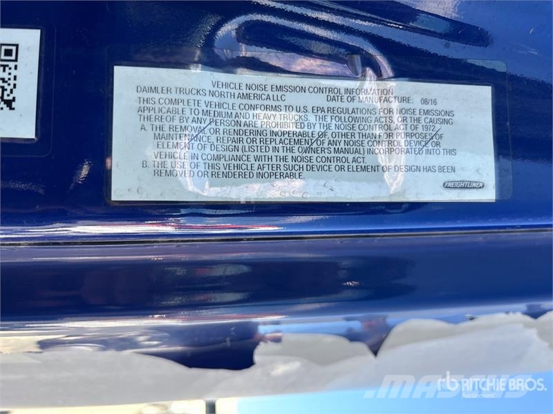 Freightliner Cascadia 125 6x4 T/A Sleeper Truck Tractor Седельные тягачи
