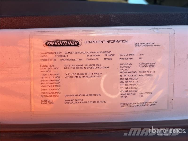 Freightliner Cascadia 126 Tractores (camiões)