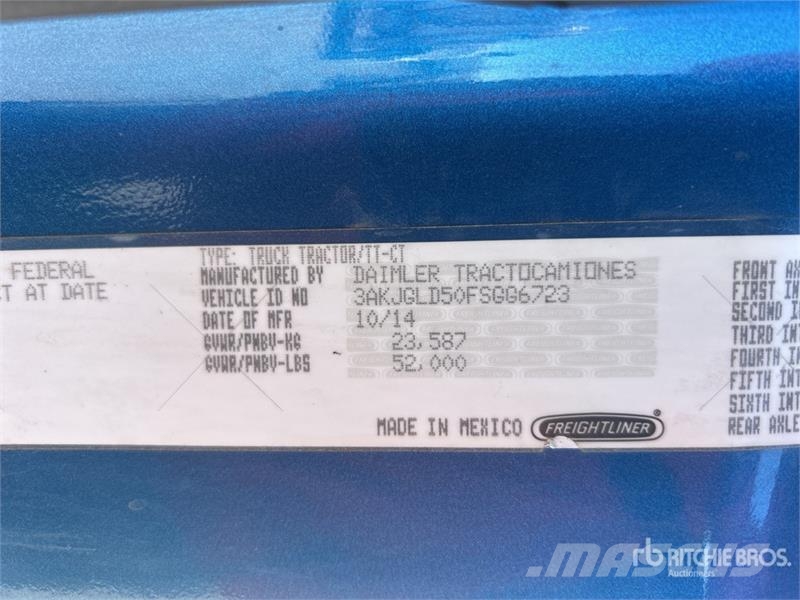 Freightliner Cascadia 125 Tractores (camiões)