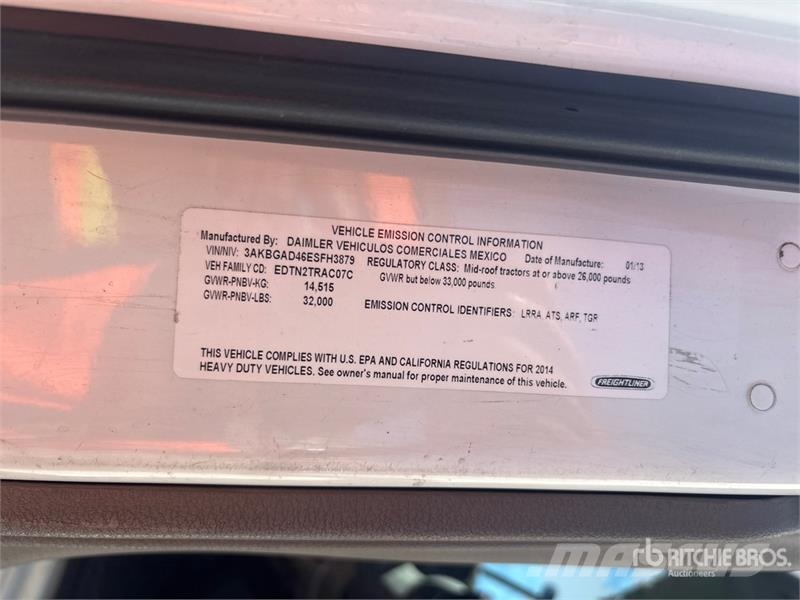 Freightliner Cascadia 113 Тягачі