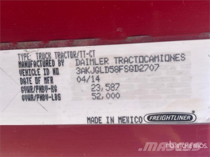 Freightliner Cascadia 125 Vlačilci