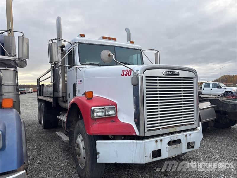 Freightliner FLD120 6x4 Flatbed Truck Tovornjaki s kesonom/platojem