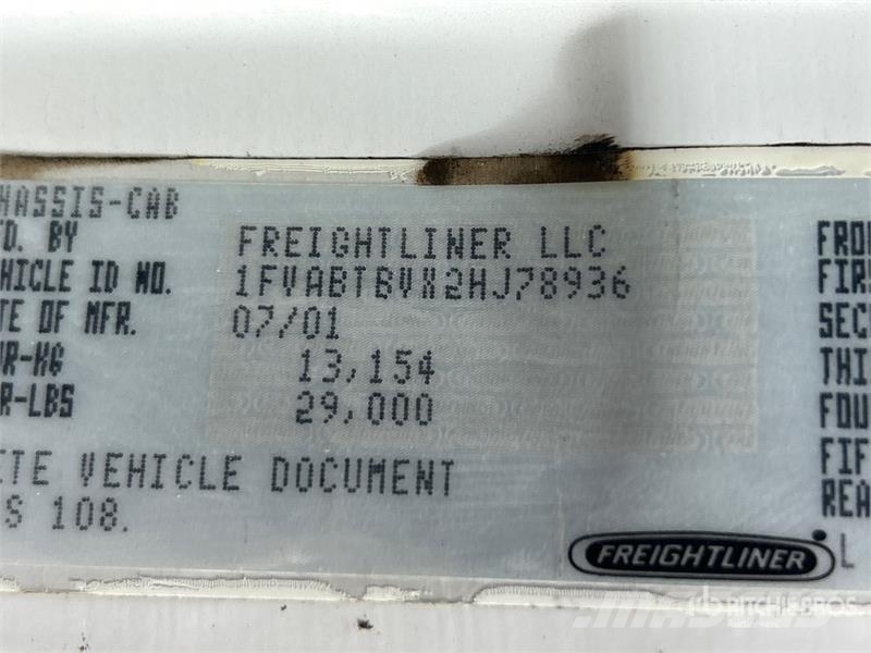 Freightliner L37MR 37 ft on Freightliner FL 70 4x2 Bucket Truck 트럭 탑재 고소작업대