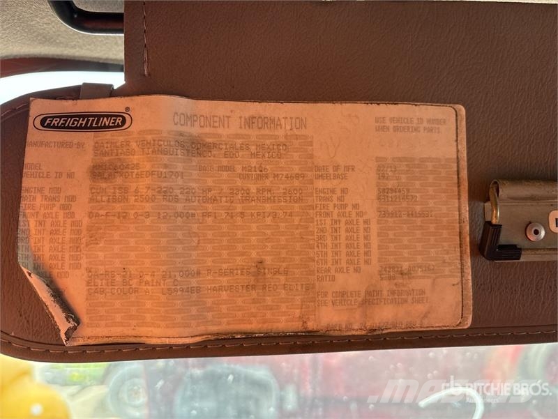 Freightliner M2 106 شاحنات بدرجة حرارة قابلة للضبط